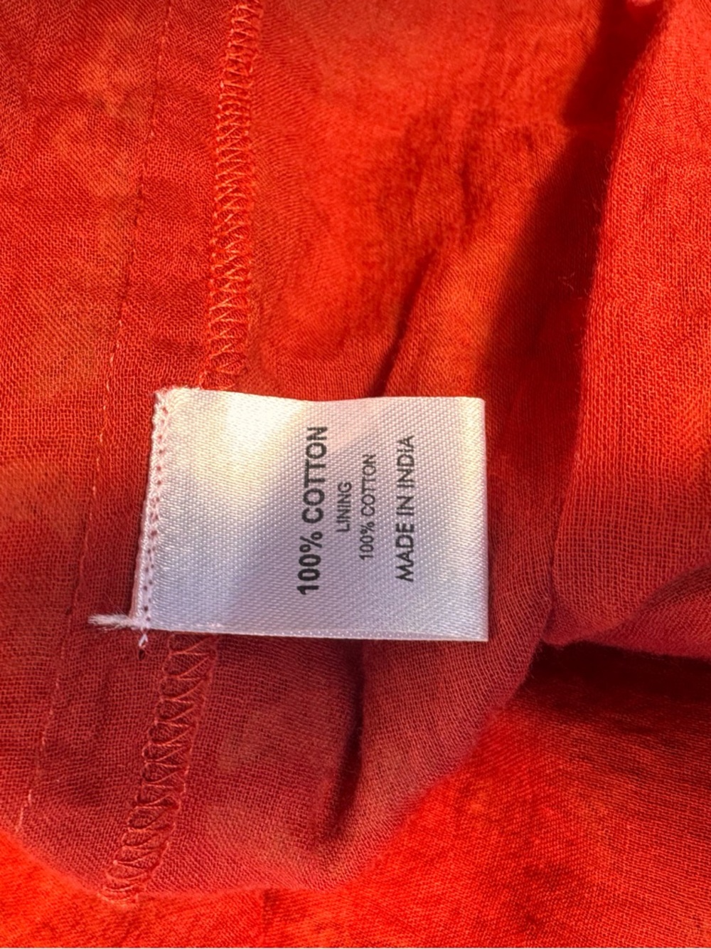 Anna Cate Rose Puff Sleeve Dress in Rust - Picture 7 of 7